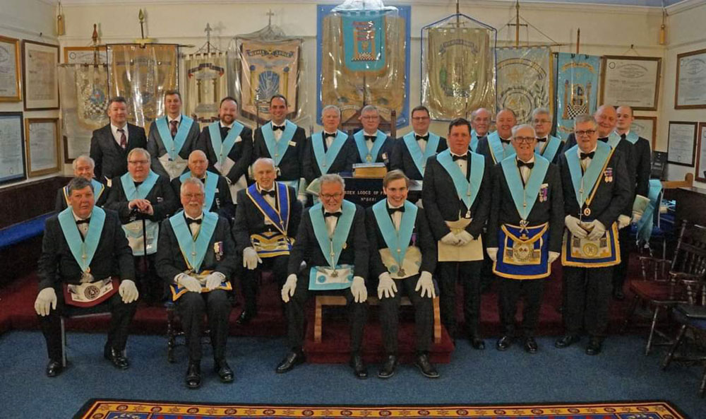 The Wessex Lodge of Fidelity 8681 –  Installation of W. Bro. D Smith