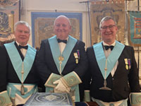 Wessex Lodge of Fidelity’s Representatives at Grand Lodge