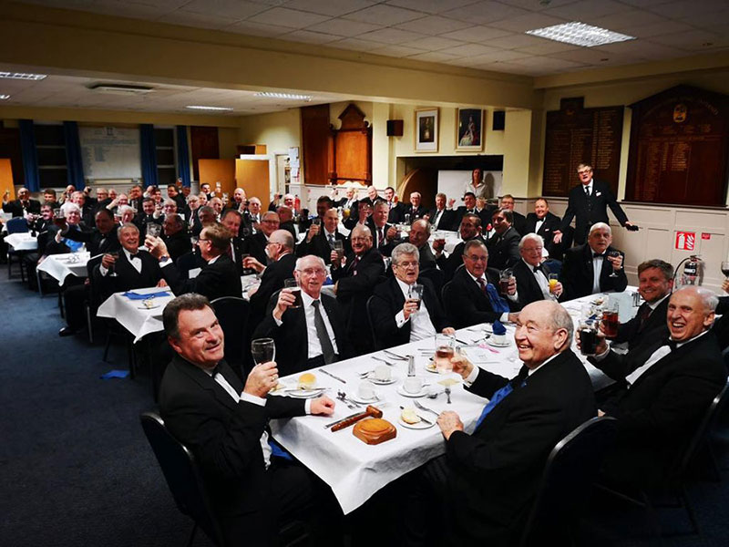 Masonic Lodge Festive Board, Fareham, Hampshire