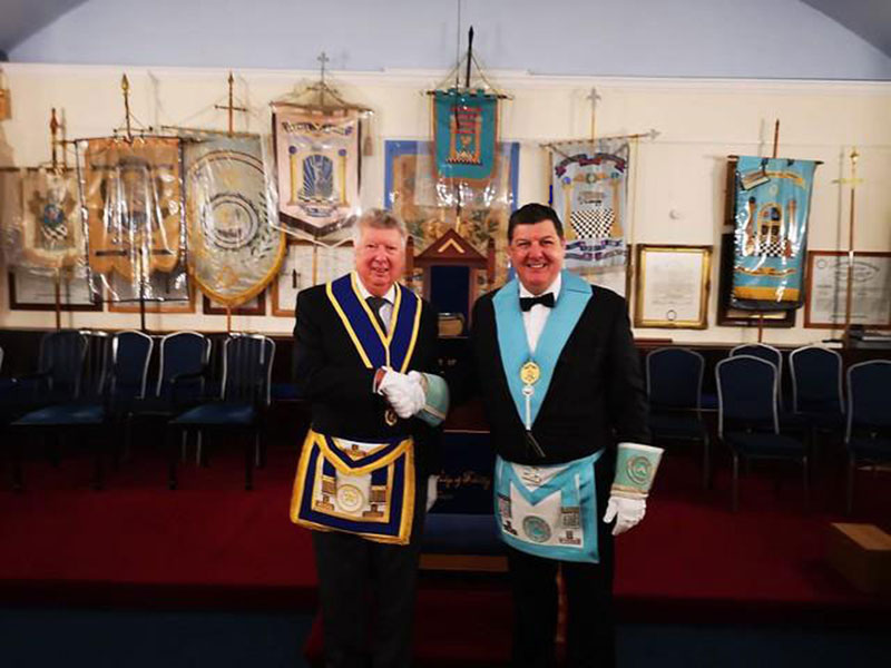 Worshipful Master of The Wessex Lodge of Fidelity No. 8681